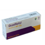 جاسيفلاتيل اقراص للقولون للانتفاخ (ديسفلاتيل اقراص) | 30 قرص  GASIFLATYL 40 MG   30 TAB