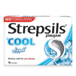 ستربسلز كوول | لعلاج التهاب الحلق | 16 قرص إستحلاب STREPSILS COOL 16 LOZENGES
