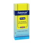 اموسار | لعلاج ارتفاع ضغط الدم 50مج | 30 قرص AMOSAR  50MG  30TAB