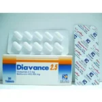 ديافانس | 2.5/500 مج | 30 قرص  DIAVANCE 2.5/500 MG 30 TAB