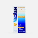 ماكسيلاز شراب للاطفال مضاد للالتهاب والتورم بنكهة يوسفي MAXILASE SYRUP 100 ML