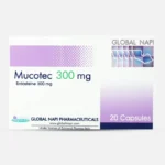 ميوكوتك300 جم | لعلاج الكحه والتهاب الشعب الهوائيه MUCOTEC 300 MG 20 CAP
