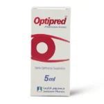 اوبتيبريد | محلول للعين مضاد للالتهابات | 5مل OPTIPRED  DROPS 5 ML eye drops