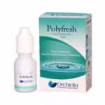 قطرة بولى فريش للعين لعلاج الجفاف والحرقان | 10 مل POLYFRESH EYE 0.2% eye drops