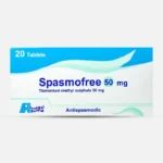 سبازموفرى لعلاج المغص وتقلصات المعدة 50مج | 20 قرص SPASMOFREE 50 MG 20 TAB