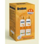 1+1 عرض بخاخ لوشن واقي من الشمس غير مرئي من دراكون بعامل حماية 50، 200 مل Drakon Sunscreen Invisible SPF 50 Lotion Spray 200 ml 1+1