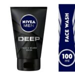 نيفيا غسول الوجه واللحية للرجال من نيفيا، الفحم النشط العميق،  100 مل  Nivea Deep Face Wash for Men - 100ml