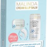 روتين ماليندا ترطيب للبشرة الدهنية ( مرطب ماليندا 120جم + مرطب شفاه ماليندا 15 جم) Malinda Moisturizing Routine for Oily Skin