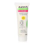 كريم تبييض أزه بمعامل حماية 20 - 30 جم Azha Whitening Cream 20 SPF - 30 gm