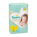 بامبرز برميوم كير 1 60قطعة PAMPERS PREMIUM CARE (1) 60P (2-5)