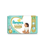 بامبرز برميوم كير (4) 58 قطعة PAMPERS PREMIUM CARE (4) 58P (9-18)