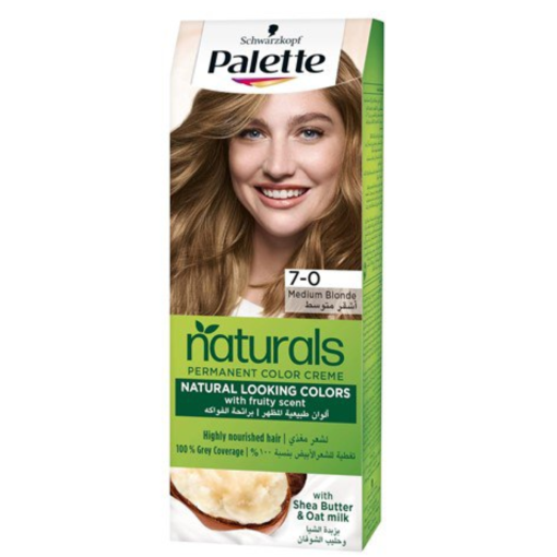 PALETTE NATURALS 7-0 50GM باليت صبغة اشقر متوسط